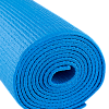 Коврик для йоги и фитнеса FM-101, PVC, 173x61x0,3 см, синий